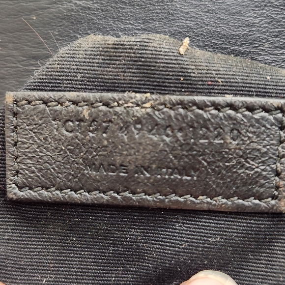 Saint Laurent Loulou Matelasse Shoulder Bag Medium Black Leather - Picture 12 of 15